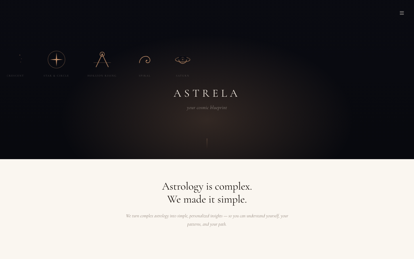 Astrela · astrologi